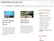 Tablet Screenshot of designbloggar.com